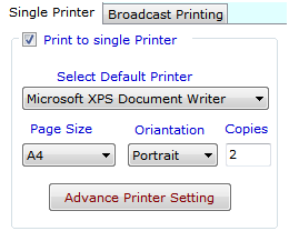 BroadCast Batch Printing